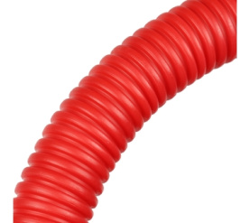 Труба гофрированная ПНД, цвет красный, наружным диаметром 32 мм для труб диаме STOUT SPG-0002-503225 в Сочи 1