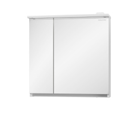 Шкаф зеркальный Амата 80, белый в Сочи 0