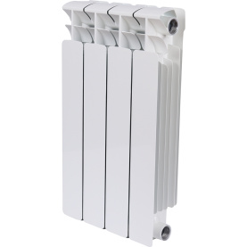 Радиатор биметаллический боковое подключение (белый RAL 9016) RIFAR BASE 500 4 секции в Сочи 0