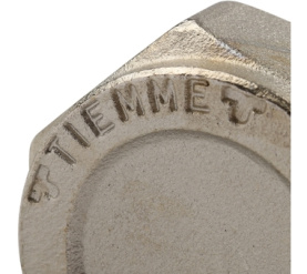 Заглушка ВР никелированная 3/4 для стальных труб резьбовой TIEMME 1500197(1880N0005) в Сочи 4