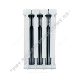 Радиатор биметаллический Ultra Plus 500 4 секции Qну=572 Вт Ogint . в Сочи 3