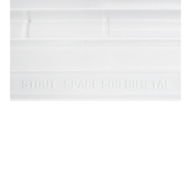 Радиатор биметаллический боковое подключение STOUT Space 500 10 секций SRB-0310-050010 в Сочи 7