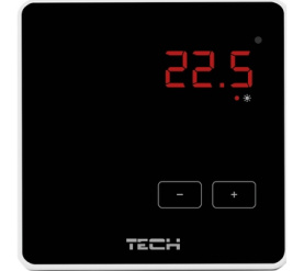 Беспроводной комнатный терморегулятор белый TECH R-8z в Сочи 1