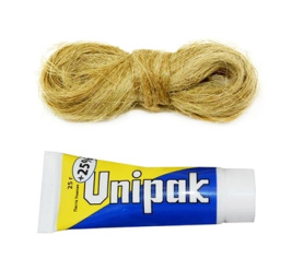Комплект №1 UNIPAK (паста тюбик 25 г. + лён 13 г.) UNIPAK в Сочи 0