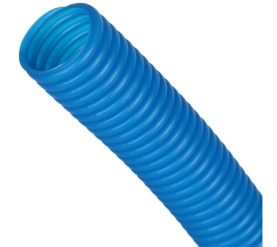 Труба гофрированная ПНД, цвет синий, наружным диаметром 25 мм для труб диаметр STOUT SPG-0001-502520 в Сочи 2