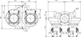 Циркуляционный насос Wilo Top-SD 50/7 DM PN6/10 в Сочи 1