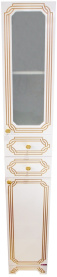 Пенал Sanflor КАИР 32 Белый Патина золото (корзина) правый в Сочи 0