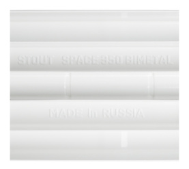 Радиатор биметаллический боковое подключение STOUT Space 350 10 секций SRB-0310-035010 в Сочи 7