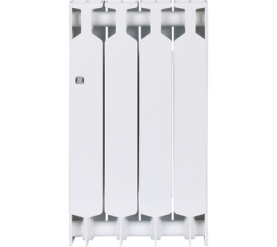 Радиатор биметаллический боковое подключение (белый RAL 9016) RIFAR SUPReMO 500 4 секции в Сочи 3