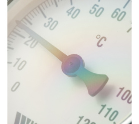 Термометр биметаллический с погружной гильзой 63 мм, штуц F+R801(T) 6350 Watts 10005800(03.01.040) в Сочи 3