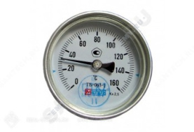 Термометр биметаллический Метер ТБ80 160C Дк 80 L=60 в Сочи 1
