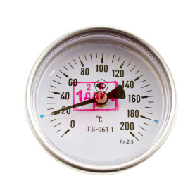Термометр биметалл 200°C L=60(50) в Сочи 1