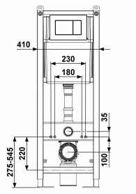 Комплект 5 в 1 Rosa (унитаз подвесной Элеганс с инсталляцией УКЛАД) без микролифта в Сочи 1
