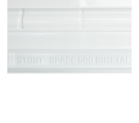 Радиатор биметаллический боковое подключение STOUT Space 500 4 секции SRB-0310-050004 в Сочи 8