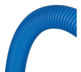 Труба гофрированная ПНД, цвет синий, наружным диаметром 25 мм для труб диаметр STOUT SPG-0001-502520 в Сочи 1