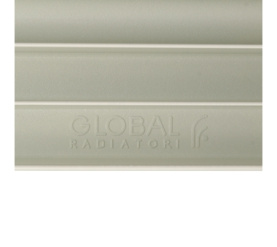Радиатор биметаллический боковое подключение (белый RAL 9010) Global STYLE PLUS 500 12 секций в Сочи 9