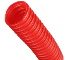 Труба гофрированная ПНД, цвет красный, наружным диаметром 32 мм для труб диаме STOUT SPG-0002-503225 в Сочи 2