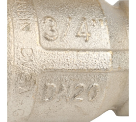 Кран шаровый муфтовый для газа полнопроходный (бабочка) BERLIN 072 3/4 Itap в Сочи 6