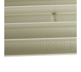 Радиатор биметаллический боковое подключение (белый RAL 9010) Global STYLE PLUS 350 8 секций в Сочи 7