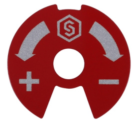 Синий-красный диск для коллекторов распределительных STOUT SMB 6801 000610 в Сочи 0