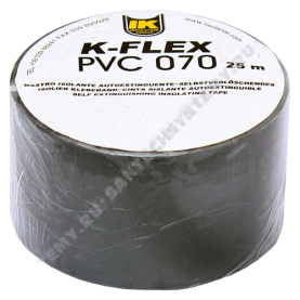 Лента ПВХ PVC AT 070 38мм х 25м черный K-flex 850CG020001 в Сочи 2