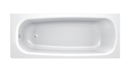 Стальная ванна BLB Universal HG 150x75 см B55H с отверстиями под ручки 208 мм в Сочи 1
