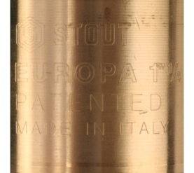Клапан обратный пружинный муфтовый с металлическим седлом 1 1/4 STOUT SVC-0011-000032 в Сочи 3