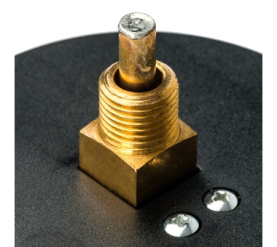 Термоманометр аксиальный в комплекте с автоматическим запорным клапаном. Корпу STOUT SIM-0005-801015 в Сочи 4