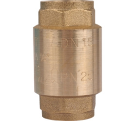 Клапан обратный пружинный муфтовый с металлическим седлом 1/2 STOUT SVC-0011-000015 в Сочи 1