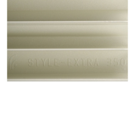 Радиатор биметаллический боковое подключение (белый RAL 9010) Global STYLE EXTRA 350 14 секций в Сочи 8