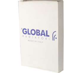 Радиатор алюминиевый боковое подключение (белый RAL 9010) VOX EXTRA 350 8 секций Global в Сочи 7