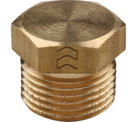 Tiemme Заглушка НР 3/8 латунная для стальных труб резьбовой TIEMME 1500273(1878G0003) в Сочи 2