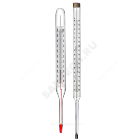 Термометр керосиновый прямой ТТЖ-M100C L=66 в Сочи 0