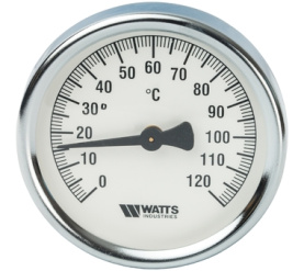 Термометр биметаллический накладной FR810(ТАВ) 80120 Watts 10006505(03.08.080) в Сочи 2