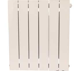 Радиатор биметаллический нижнее правое подключение (белый RAL RIFAR SUPReMO VENTIL 500 SVR 6 секций в Сочи 1