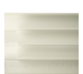 Радиатор алюминиевый боковое подключение (белый RAL 9010) Global VOX EXTRA 500 10 секций в Сочи 8