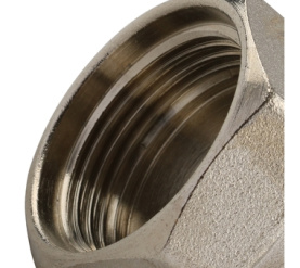 Заглушка ВР никелированная 3/4 для стальных труб резьбовой TIEMME 1500197(1880N0005) в Сочи 3