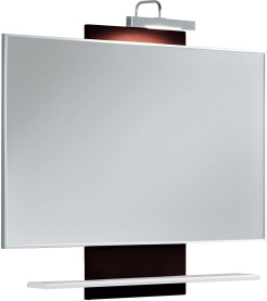 Зеркало Акватон "Логика-М95" (венге) разборное 1080-2.D9 (877*950*126) без светильника в Сочи 0