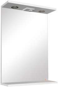 Шкаф-зеркало модульное Домино Грация 45 Эл. Домино в Сочи 0