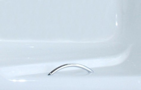 Чугунная ванна Aqualux ЧА17080 170х80 см с ручками, с ножками в Сочи 3