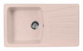 Мойка гранитная AquaGranitEx M-12 розовый в Сочи 0