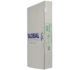 Радиатор биметаллический боковое подключение (белый RAL 9010) Global STYLE PLUS 350 10 секций в Сочи 8