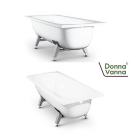 Ванна стальная ВИЗ Donna Vanna 170x70 адриатика, шумопоглащающая, с опорной подставкой, DV-71922 в Сочи 2