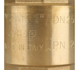 Клапан обратный пружинный муфтовый с пластиковым седлом YORK 103 1 Itap в Сочи 7