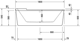 Панель фронтальная для ванны Vidima Сева Микс 1700 мм Н=560 мм в Сочи 2