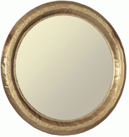Зеркало Акватон "Андорра", круглое, 750мм, золот 1.A156.8.02V.NL4.0 в Сочи 0