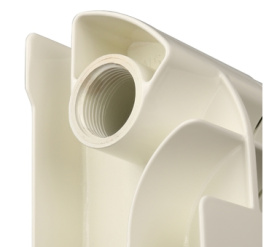 Радиатор биметаллический боковое подключение (белый RAL 9010) Global STYLE PLUS 500 6 секций в Сочи 5
