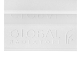 Радиатор биметаллический боковое подключение (белый RAL 9010) Global STYLE EXTRA 500 14 секций в Сочи 8