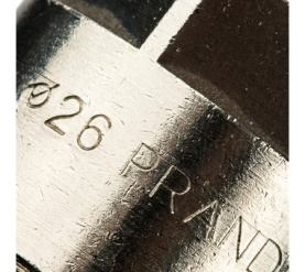 Угольник90 с внутр.резьбой (26х3,0х3/4) для металлопластиковых труб Prandelli Multyrama 103.04.12.6 в Сочи 8