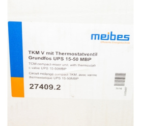 Насосная группа Thermix UPS 15-50 МВР с встроенным термостатом Meibes ME 27409.2 в Сочи 13